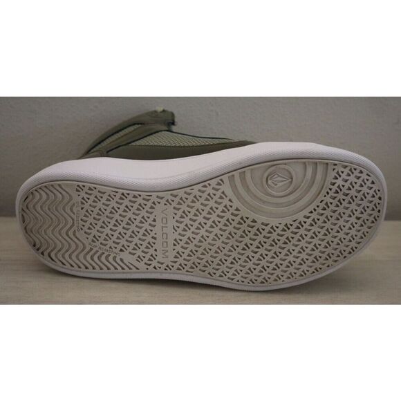 Volcom Men's Sz 7.5M Olive Green/Gray Evolve EH High Top Comp Toe Shoes - Picture 4 of 12